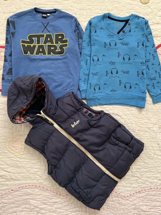 Жилетка Lee Cooper. Пакет одягу на хлопчика 7-8yrs (128cm)
