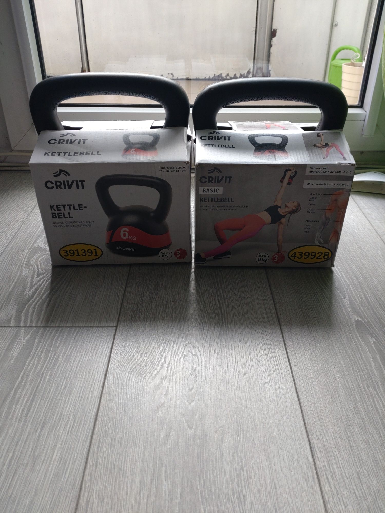 CRIVIT Kettlebell 6 kg