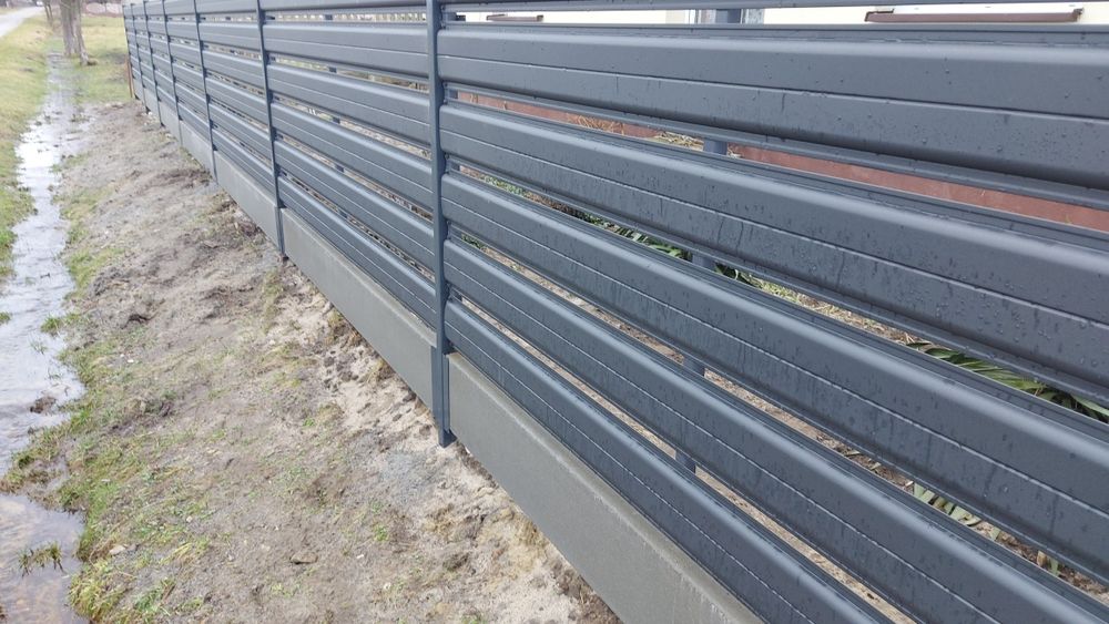 SZTACHETA METALOWA deska sztachetowa panel sztachetowy