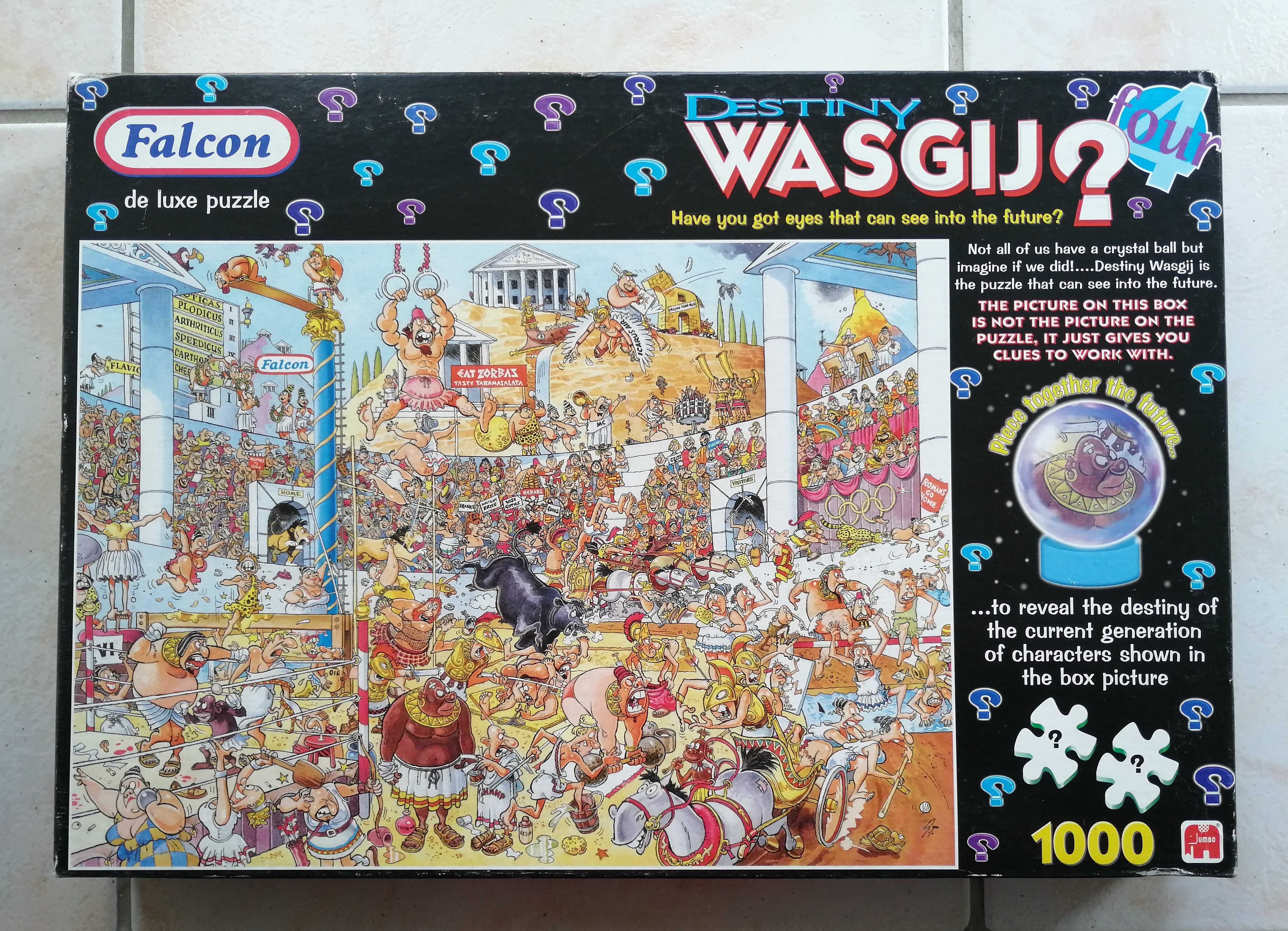 Puzzle Wasgij Destiny - 1000 elementów – Igrzyska Olimpijskie