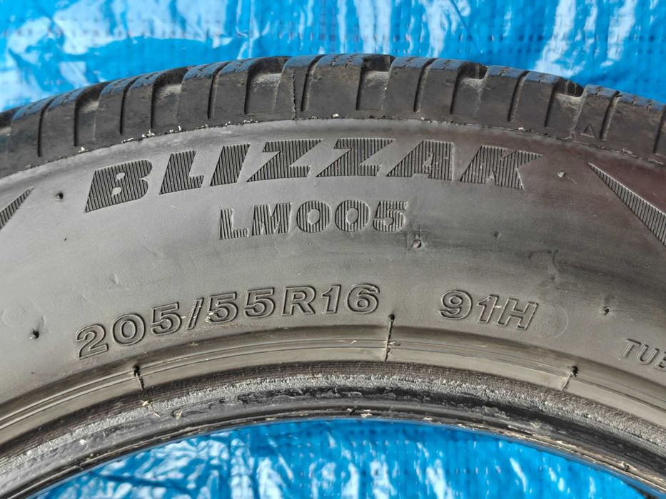 BRIDGESTONE BLIZZAK LM005 205/55 R16 91H 2019 Zimowe komplet 4 szt.