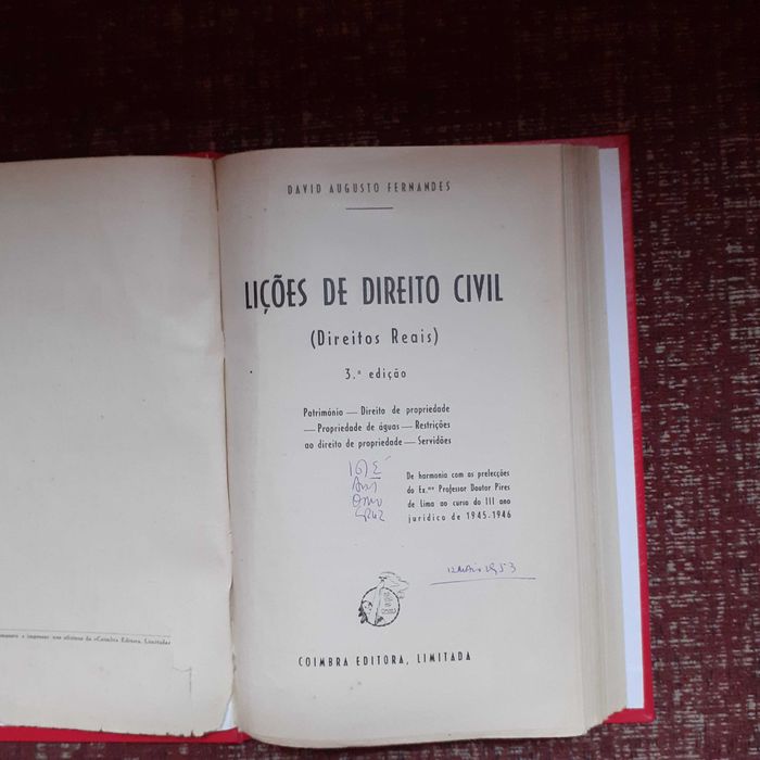 Direitos De Família Vol. 1 E 2 e Lições De Direito Civil