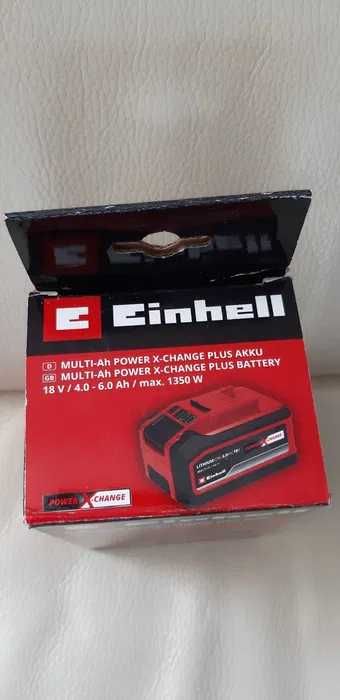 Akumulator EINHELL 18V 6.0 Ah- 4.0 Ah Power X-CHANGE Plus NOWY