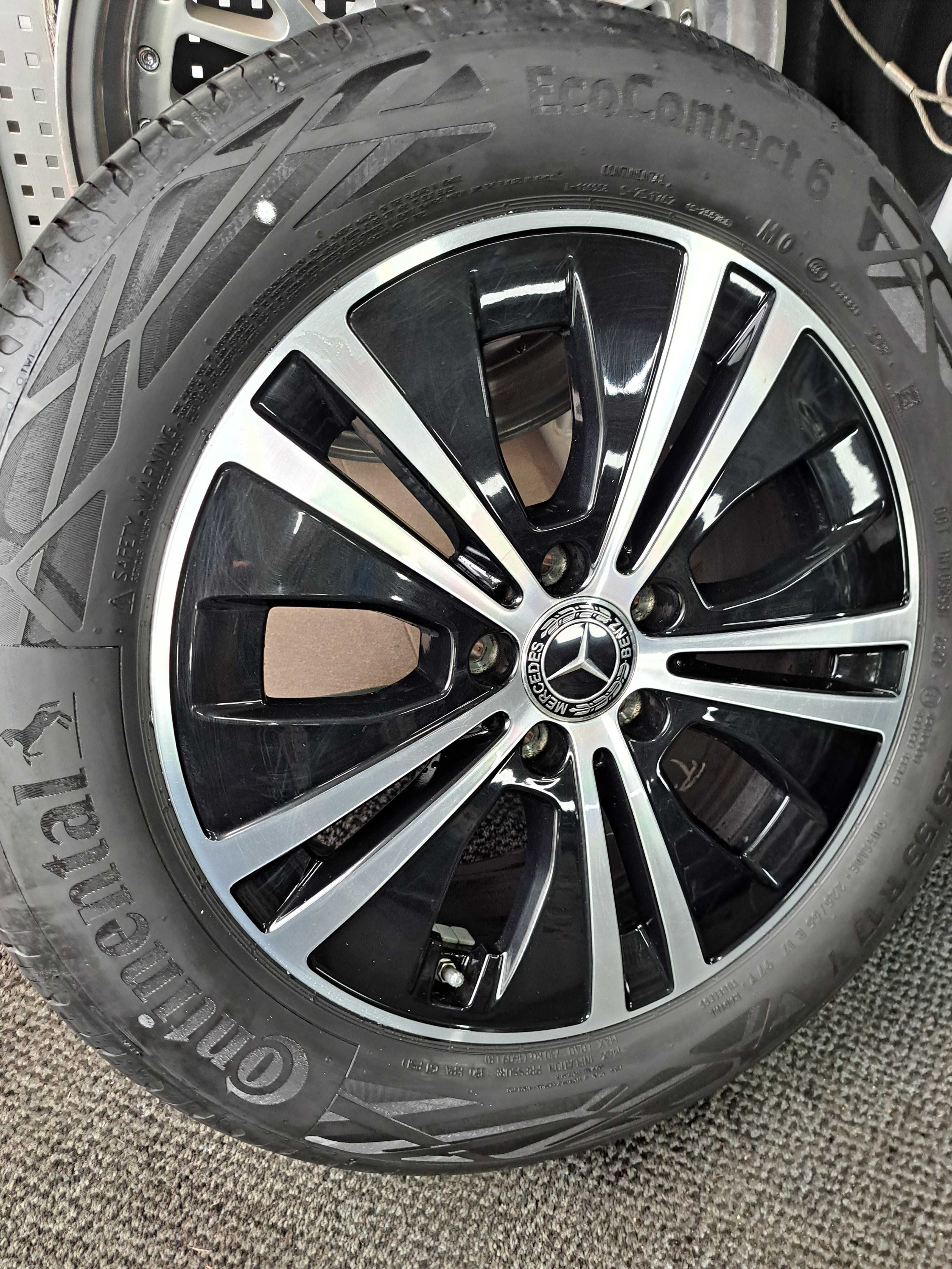 Mercedes E klasa koła 17'' letnie OE Continental MO montaż gratis