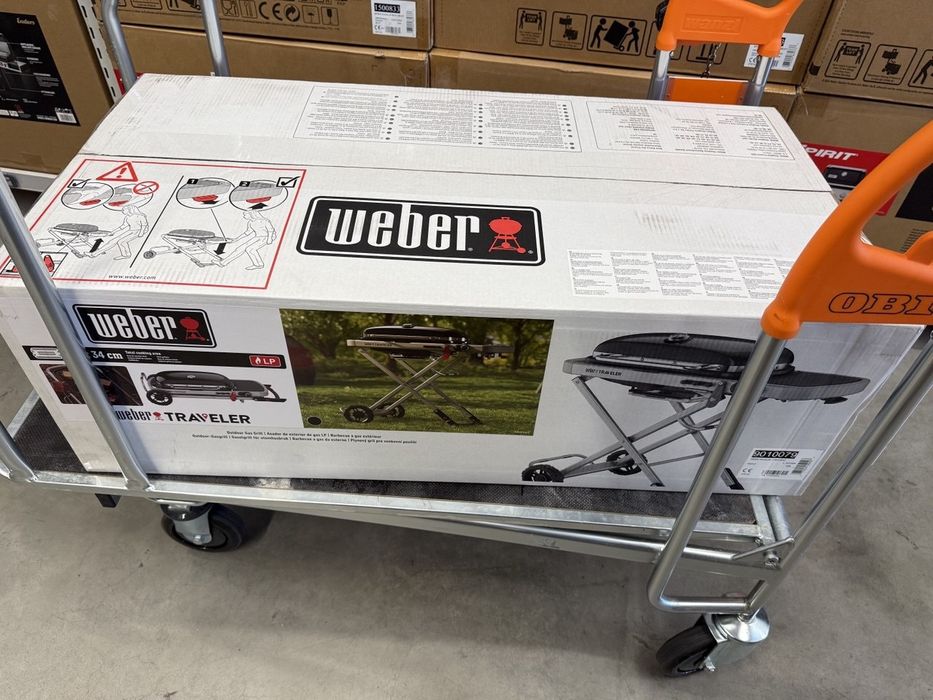 Газовий Гриль WEBER Traveler MAXI