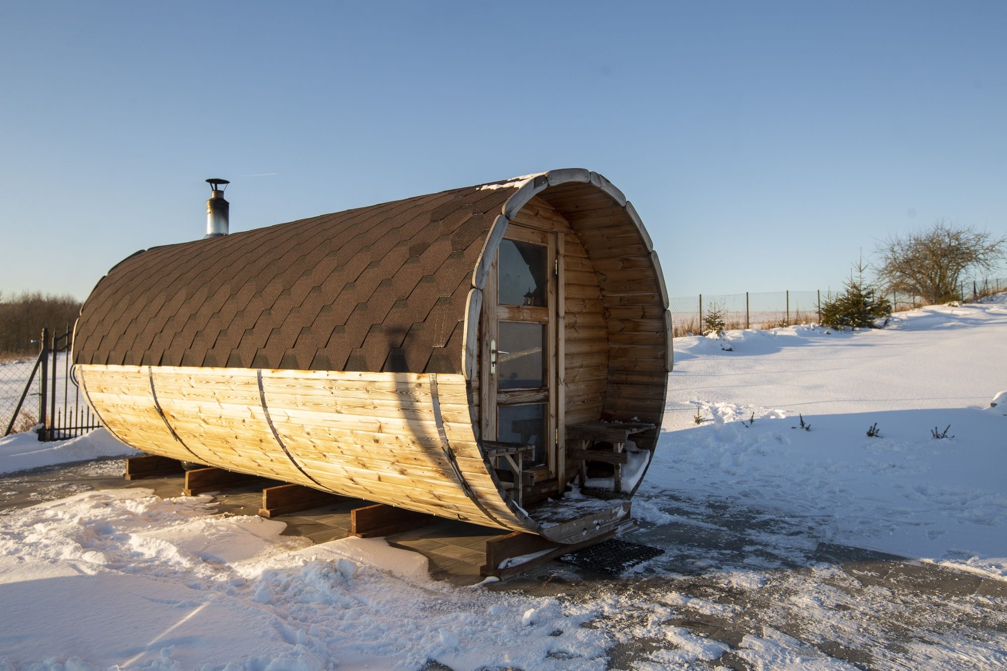 Domek nad jeziorem/Sauna/Balia Domek z widokiem na jezioro