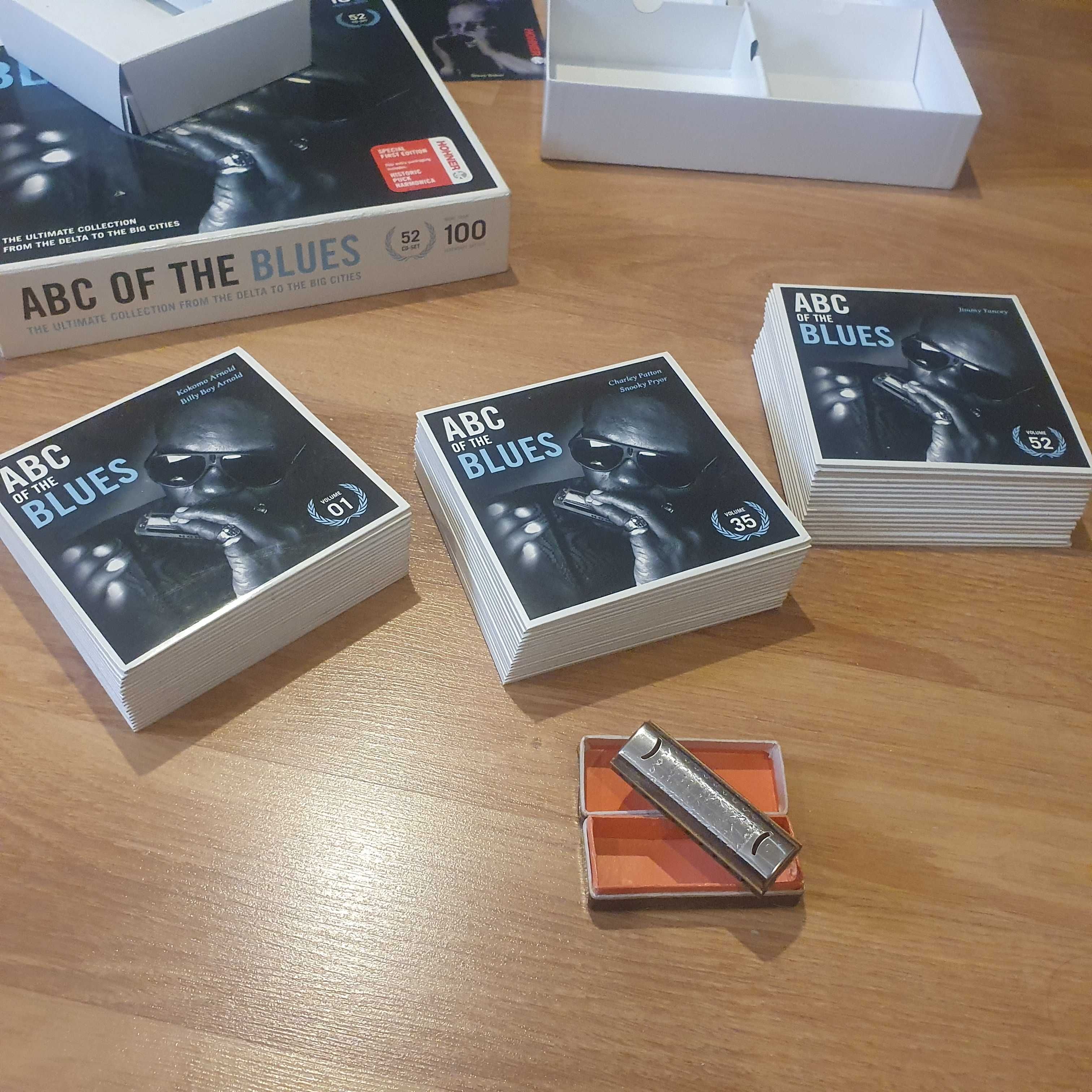 ABC Of The Blues com 52 CD's e Harmonica Hohner
