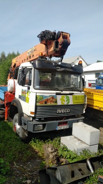 Iveco 260 6x6 dźwig palfinger 28000 HDS Ela