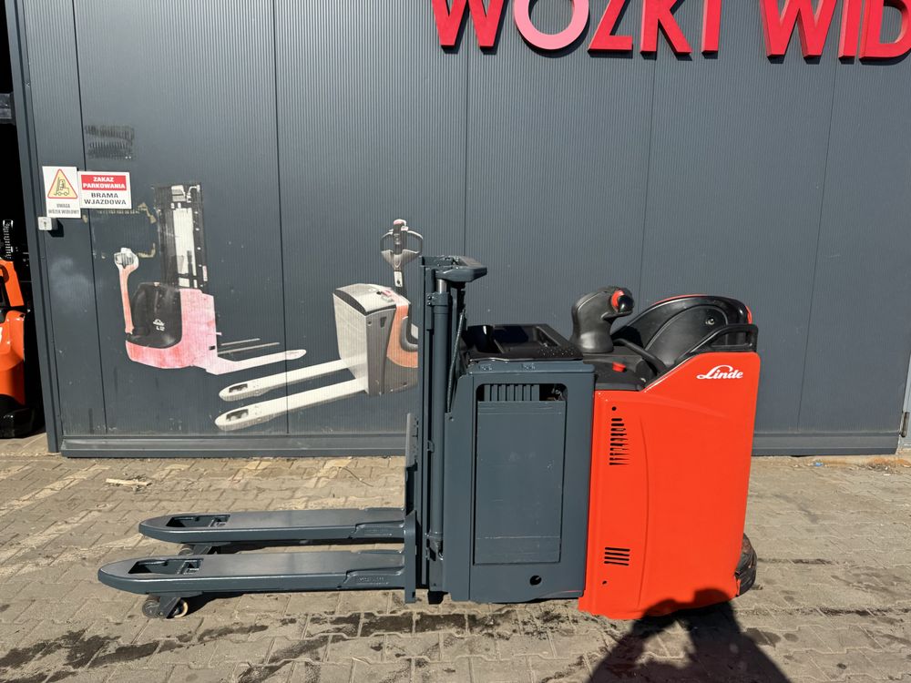 Paleciak elektryczny Linde D 12 sp 2020 r 1200 kg 170 cm wózek rydwan