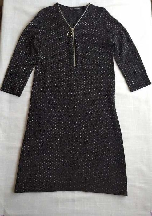 karnawałowa czarna sukienka Bodyflirt 36/38