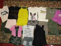 Пакет летних вещей на девочку 8-9-10лет шорты, платье, ромпер, футболк