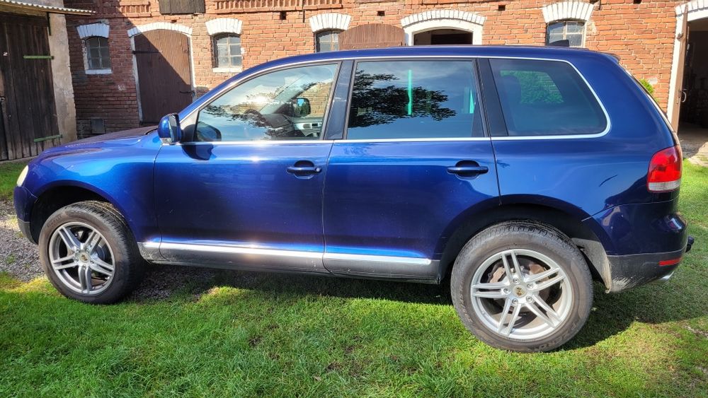 Volkswagen Touareg I benzyna/gaz 4.2 V8 32V 310Km 2004 r. (uszkodzony)