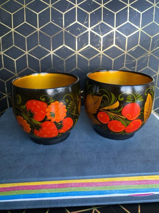 Бакали дерев'яні РСФСР Липетские Узоры 1983