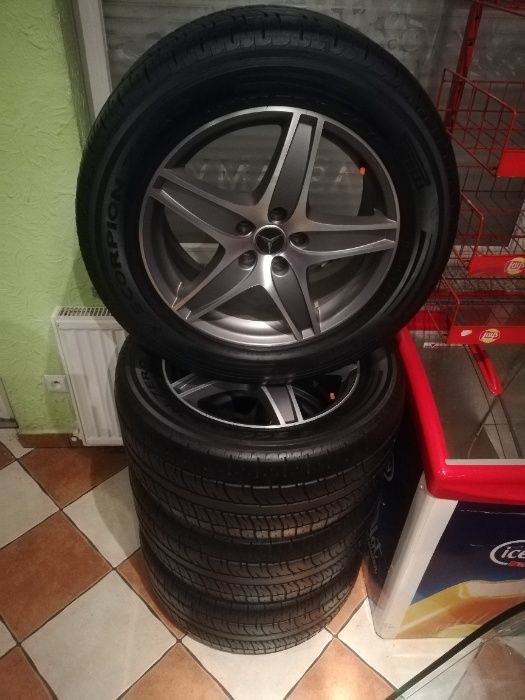 Alufelgi Ronal Titan 8.5Jx18H2 ET45 z nowymi oponami pirelli