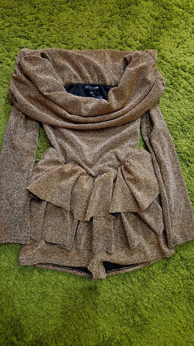 Золотий комбінезон з довгими рукавами PLT