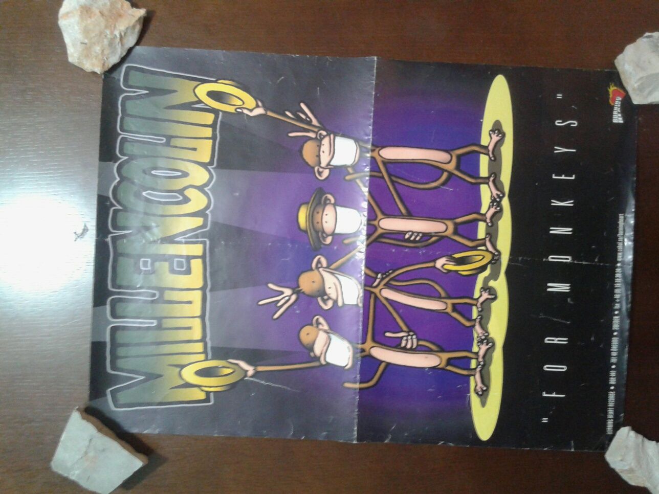 Posters bandas Millencolin e NOFX