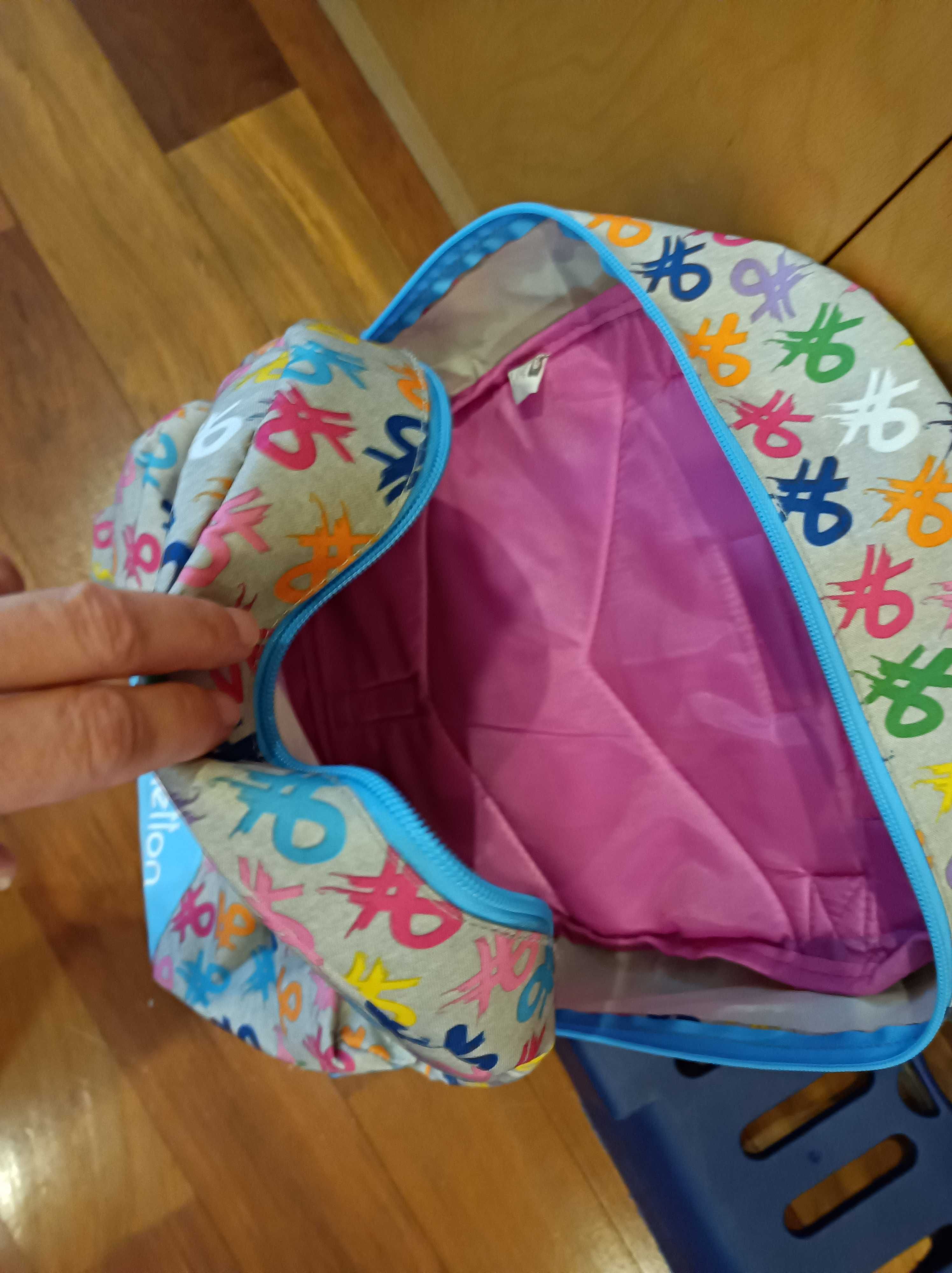 Mochila com trolley unisexo (1 ano de uso)