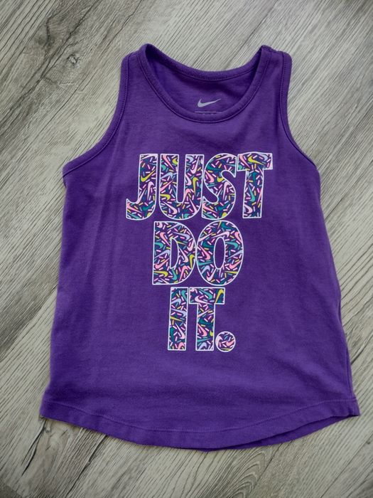 Koszulka na ramiączkach dla dziewczynki Nike rozmiar 110 116  t-shirt