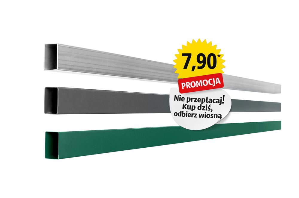 ***PROMOCJA*** Słupek ogrodzeniowy 60x40 RAL PRODUCENT MAZOWSZE