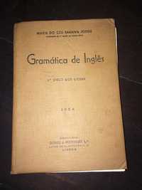 Gramática de Inglês 2º Ciclo 1954 (Maria do Céu Saraiva Jorge)