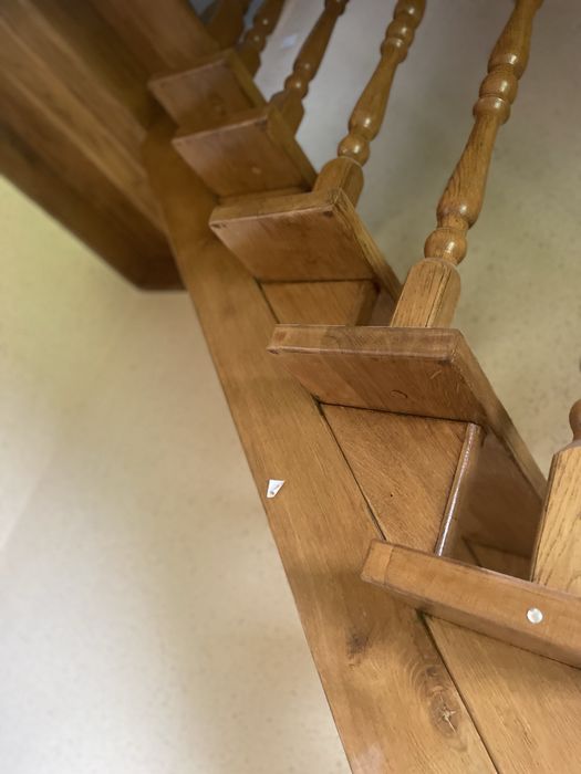 Schody debowe po demontazu