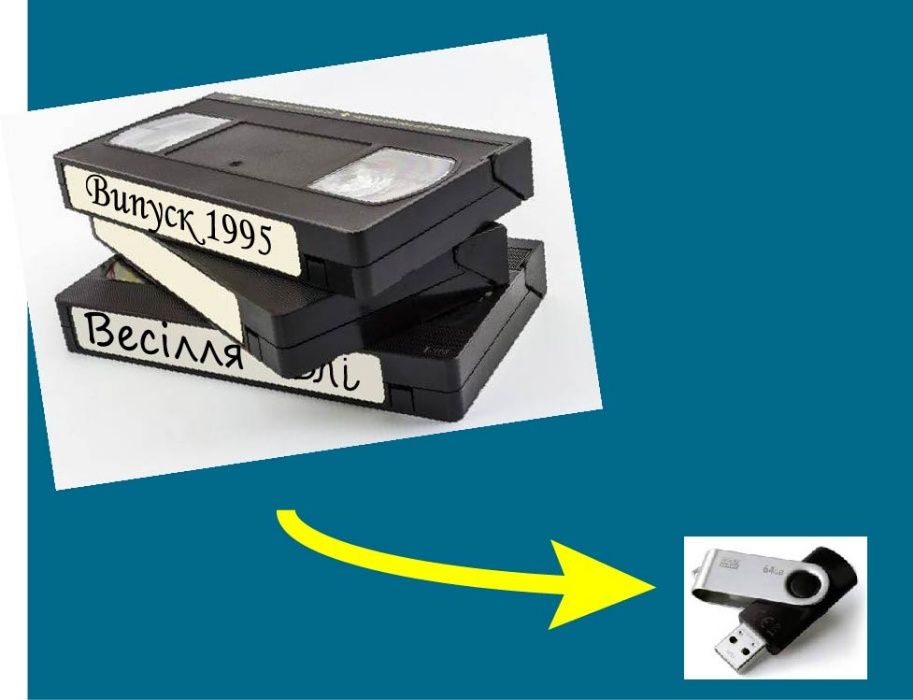 Оцифровка видеокассет, відеокасет