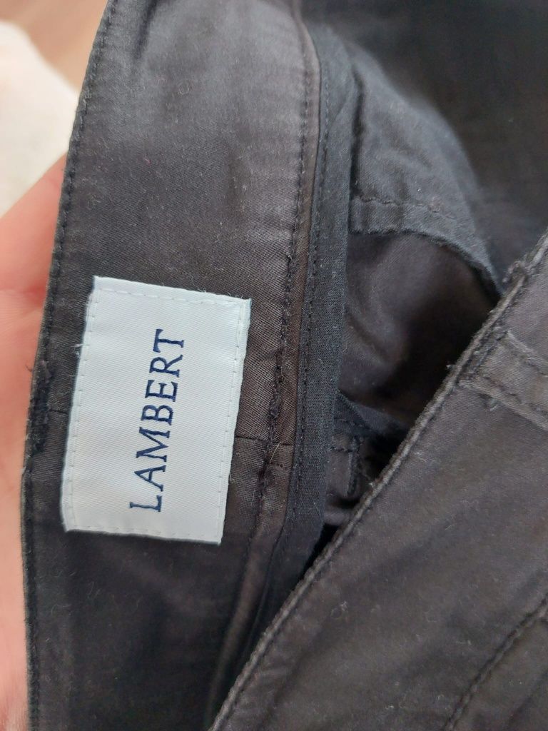 Spodnie LAMBERT czarne 34