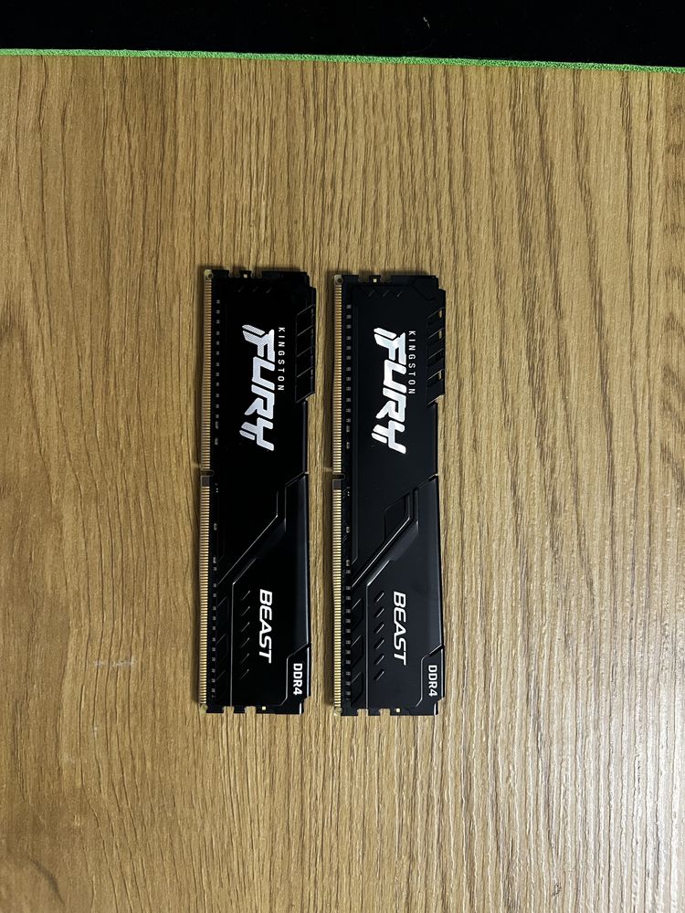 Памʼять Kingston Fury DDR4 32 GB 2/16