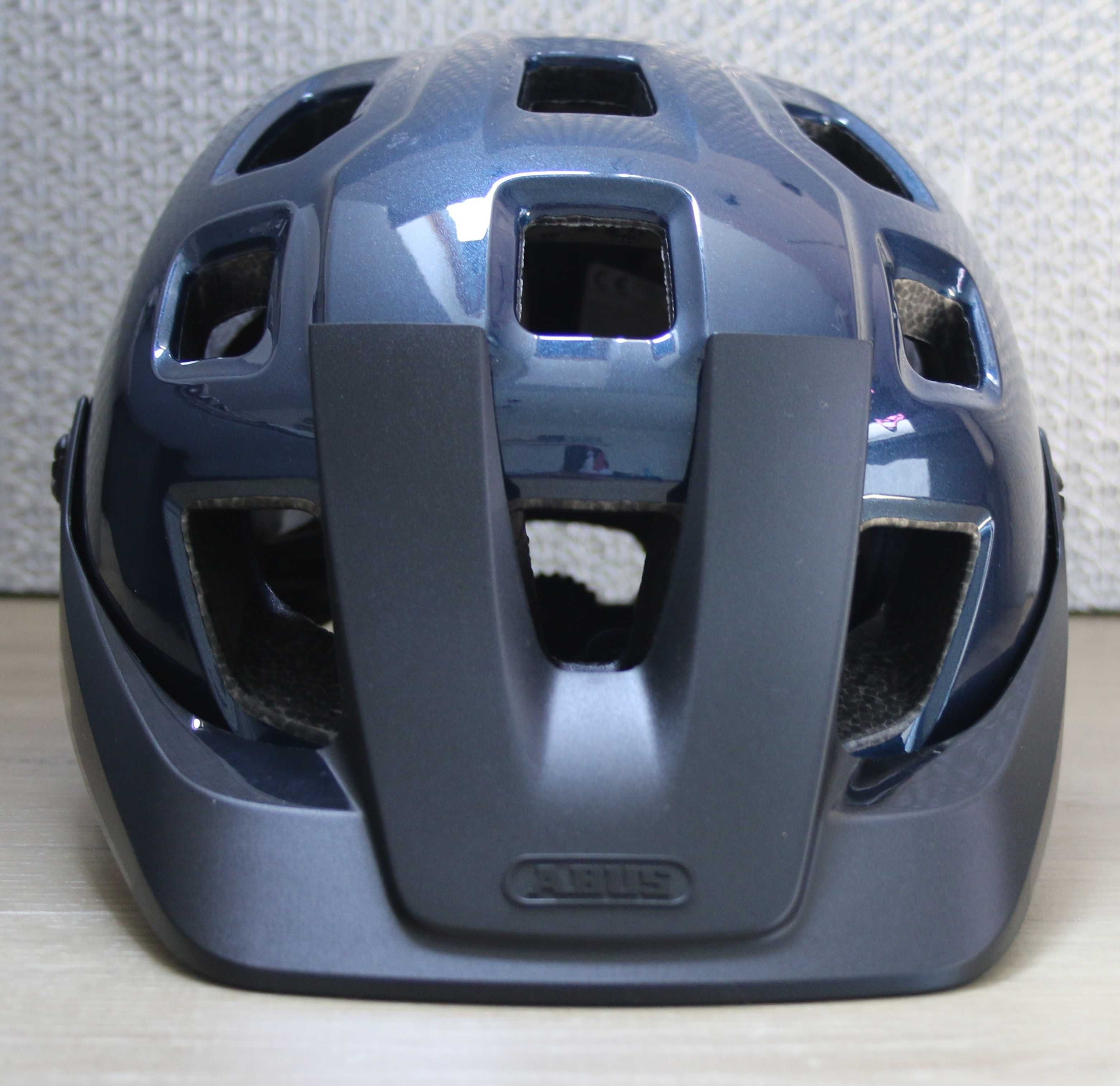 Kask rowerowy ABUS MoTrip r. 51-55 cm niebieski