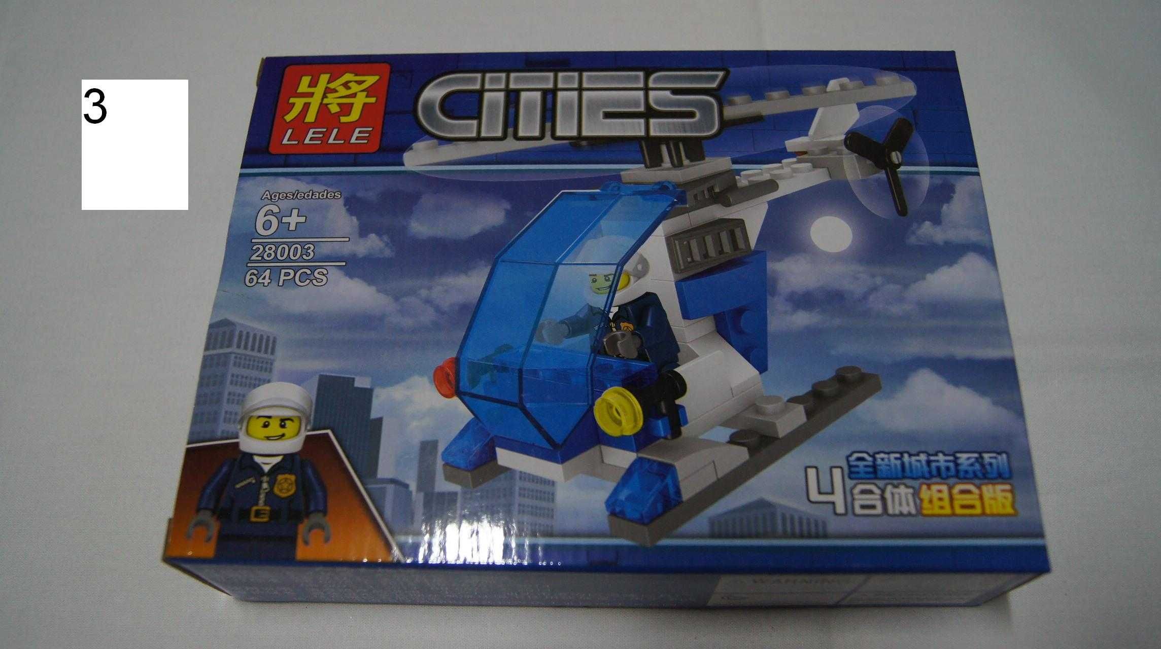 Klocki konstrukcyjne City śmigłowiec jak Lego