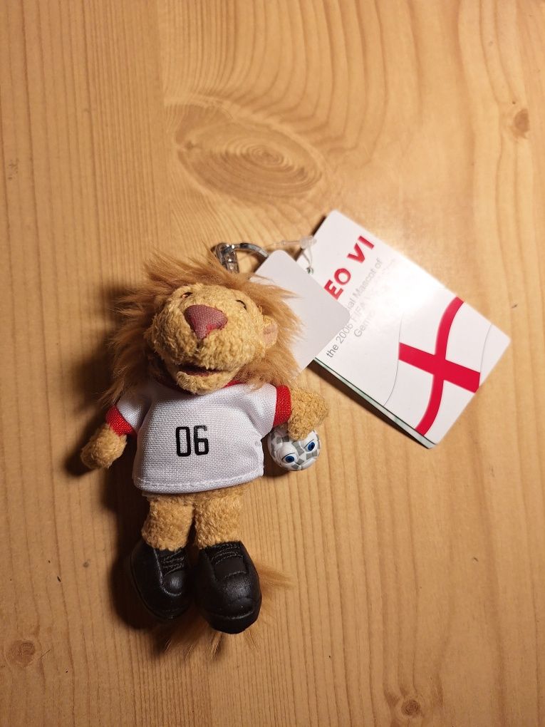 Mała maskotka brelok do kluczy lew GOLEO WORLD CUP
brelok firmy NICI
1