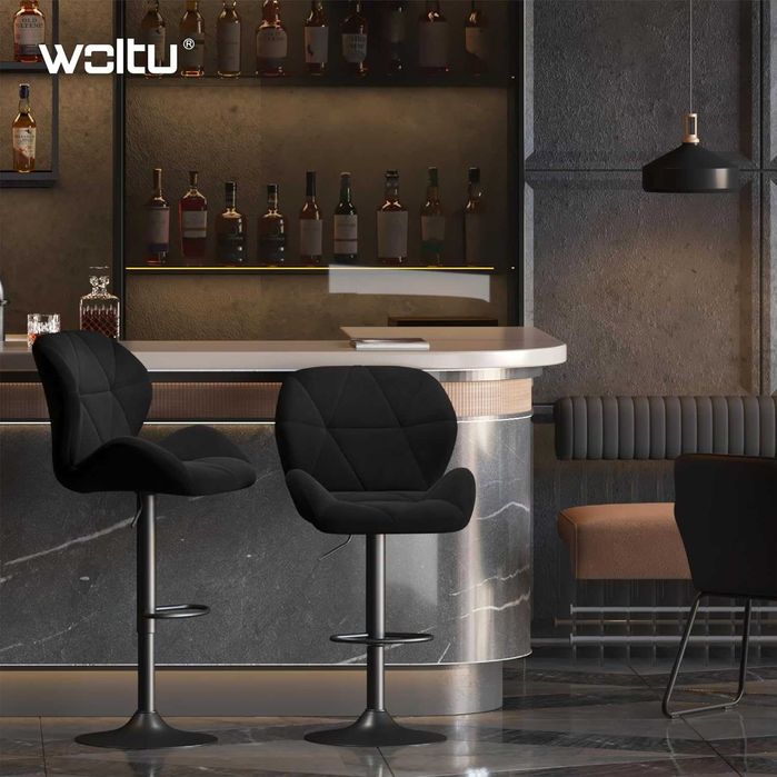 Nowy hoker / stołek barowy / krzesło obrotowe / fotel / 2szt !K247!