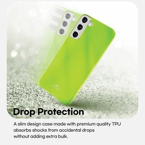 Mercury Jelly Case Iphone 14 Plus / 15 Plus 6.7" Limonkowy/Lime