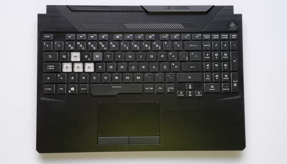 Asus TUF F15 FX506 Teclado + Palmrest e Touchpad