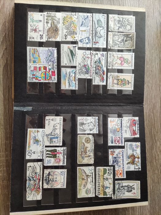 Альбом з марками Чехословаччини ČESKOSLOVENSKO