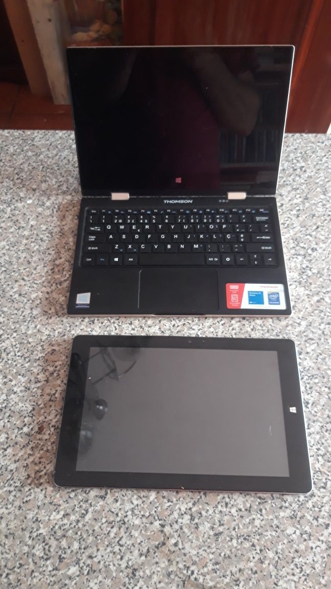 Conjunto de 2 Tablets/Notebook Peças/Reparação