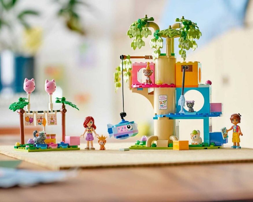 LEGO Friends WYJĄTKOWY Zestaw Kocie Przyjęcie Urodzinowe Z Figurkami