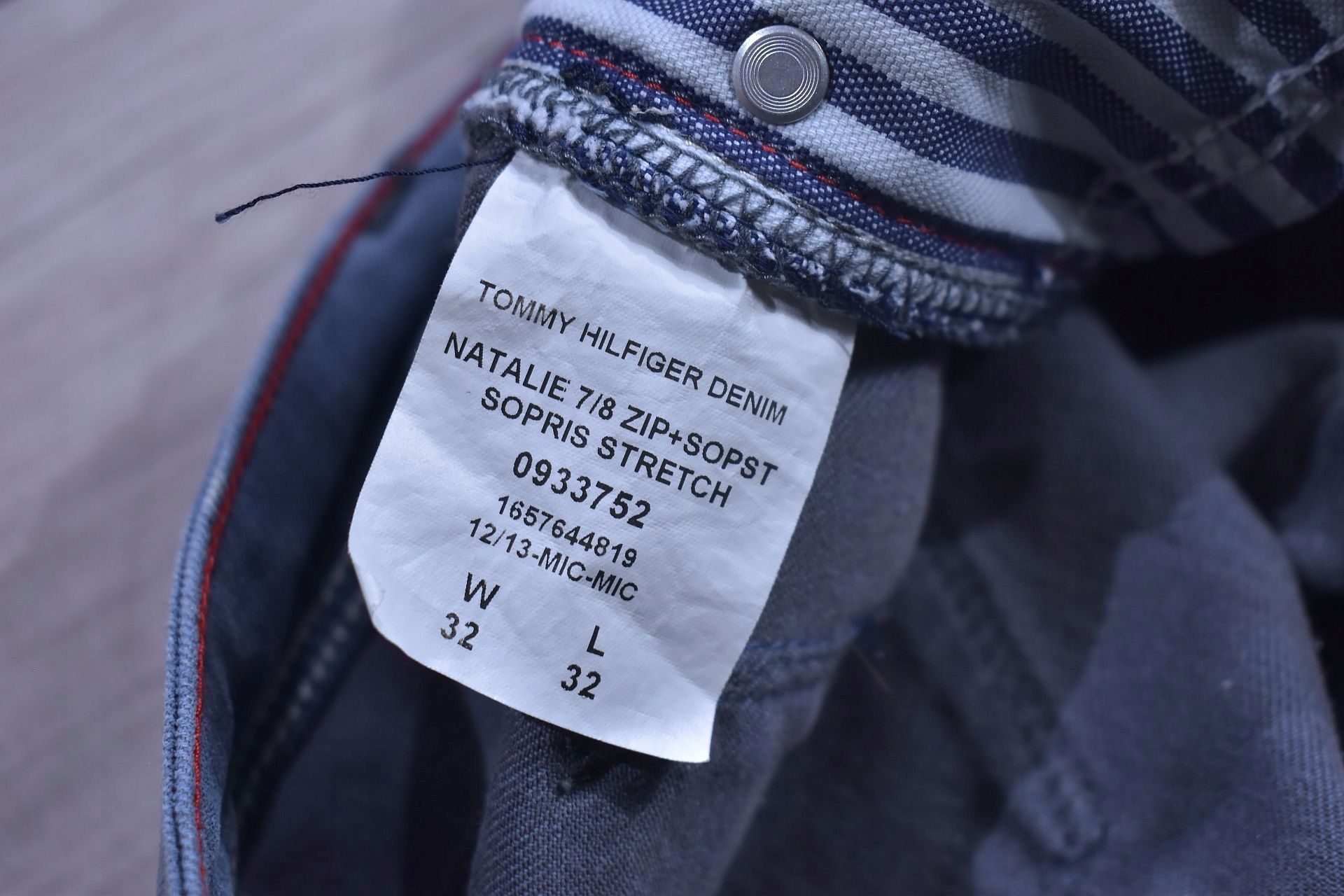 Tommy Hilfiger Natalie 7/8 Jeansy Damskie W32 L32