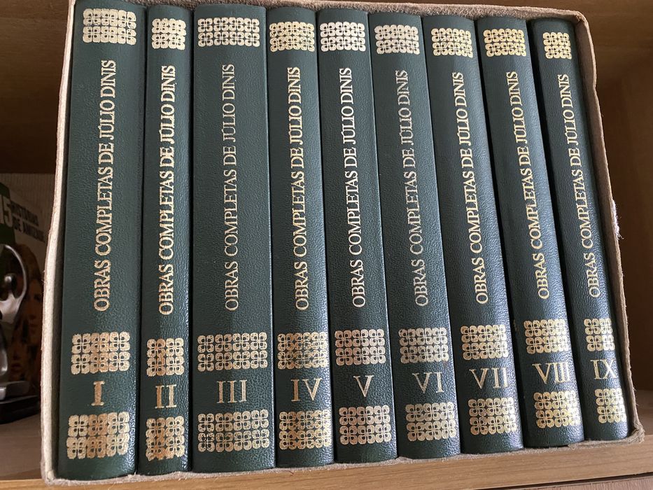 Coleção livros obras completas Júlio Dinis