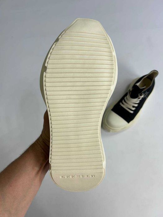 Rick Owens DRKSHDW Abstract Ramones jumbo lace laces кеди кросівки 43