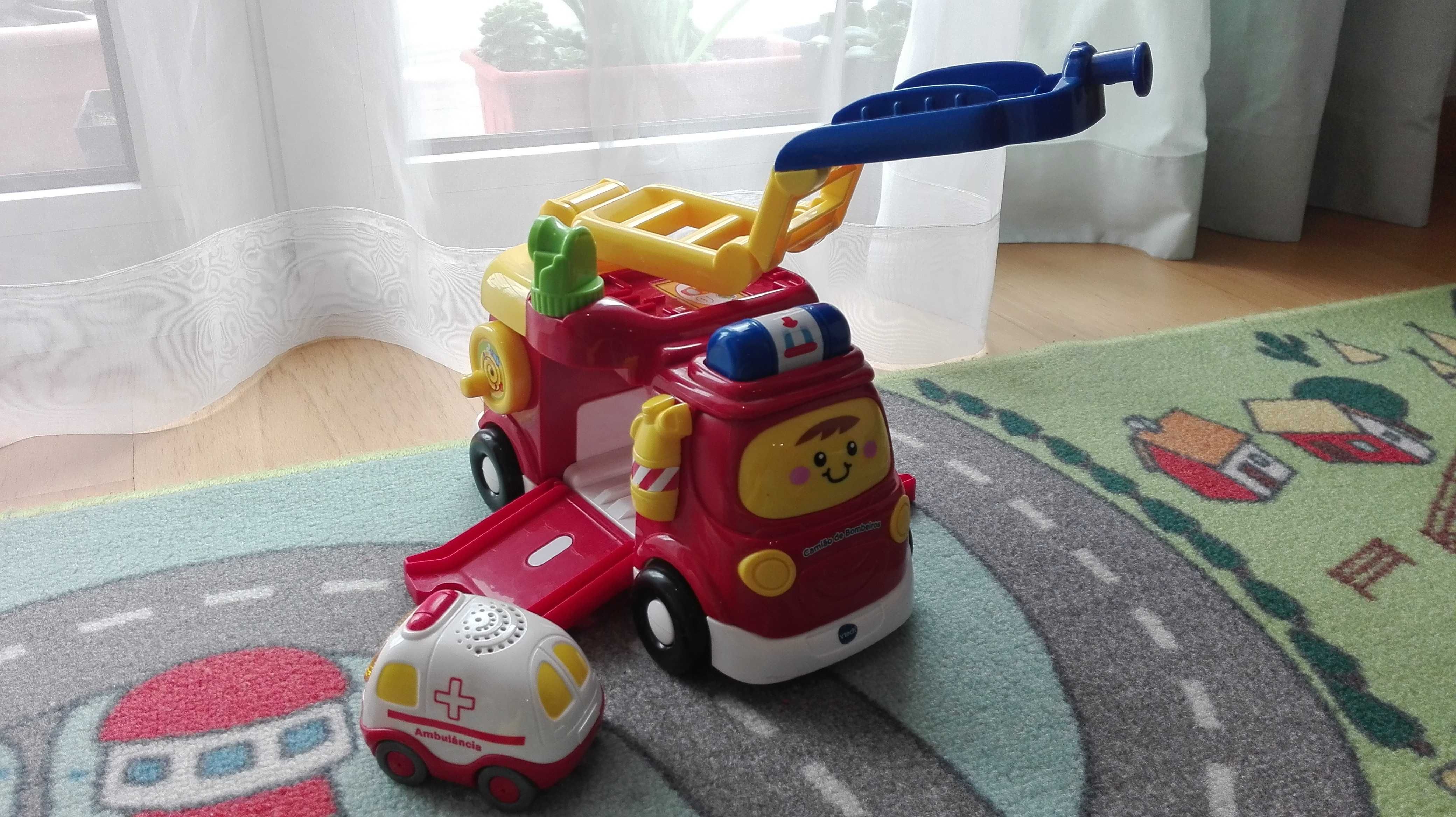 Carro bombeiros vtech