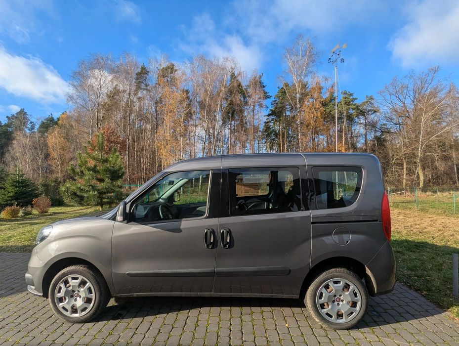 Fiat Doblo Fiat Doblo – 2018 r., benzyna, 1. użytkownik, mini camper