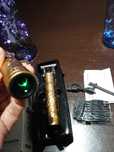 Máquina de corte cabelo recarregável por usb com 4 pentes