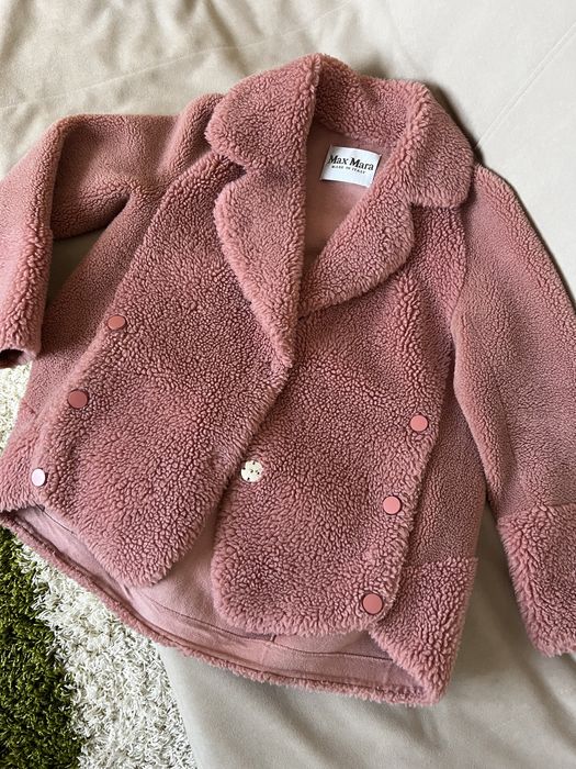 Шубка рожева max mara