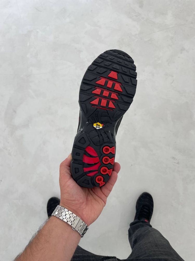 Кросівки Nike Air Max TN Black Red! Розмір 41-45