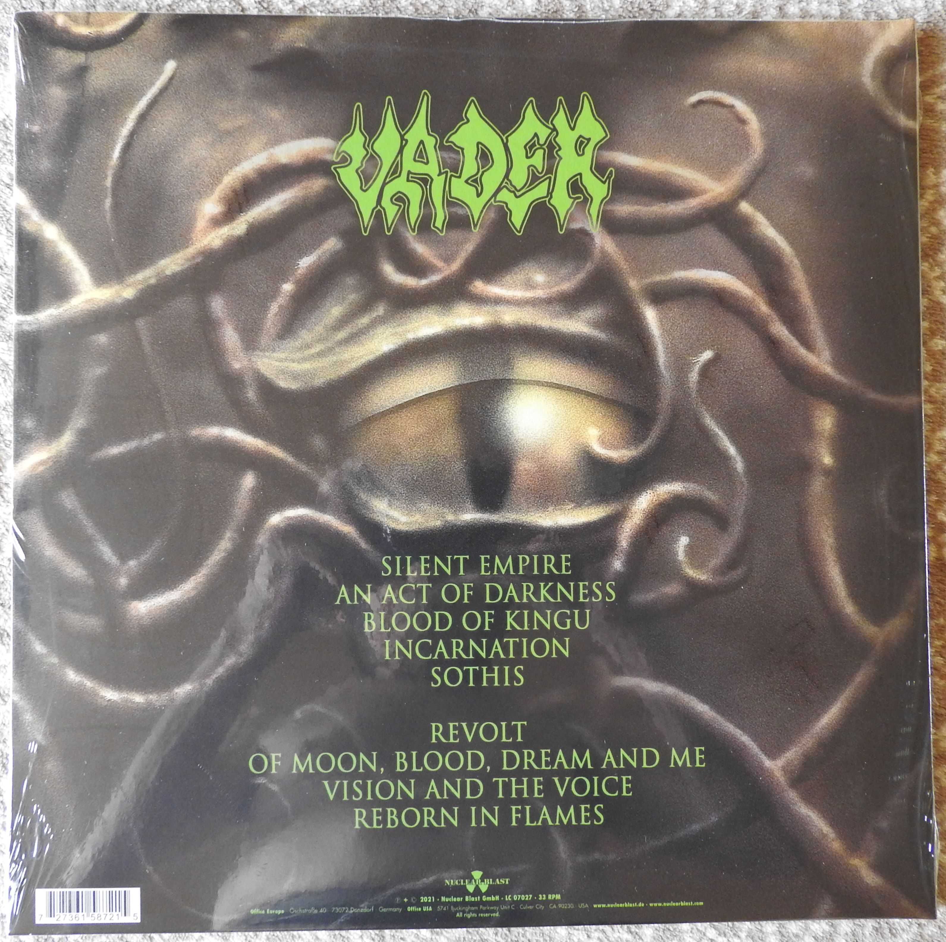 LP Vader - De Profundis (2021) (Black Vinyl)