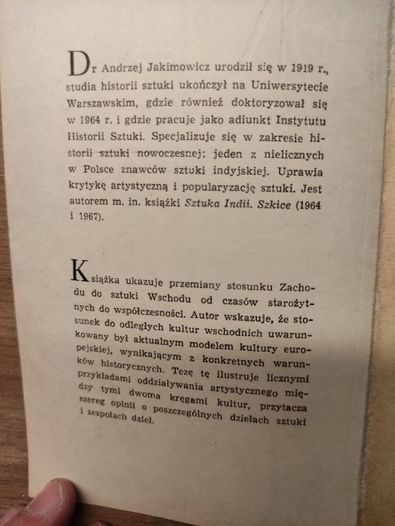 Zachód a sztuka wschodu - Andrzej Jakimowicz