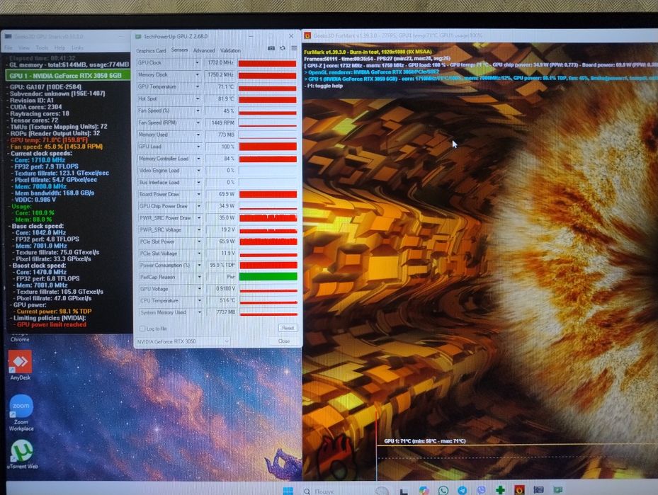 Відеокарта PNY Nvidia GeForce RTX 3050  6GB GDDR6