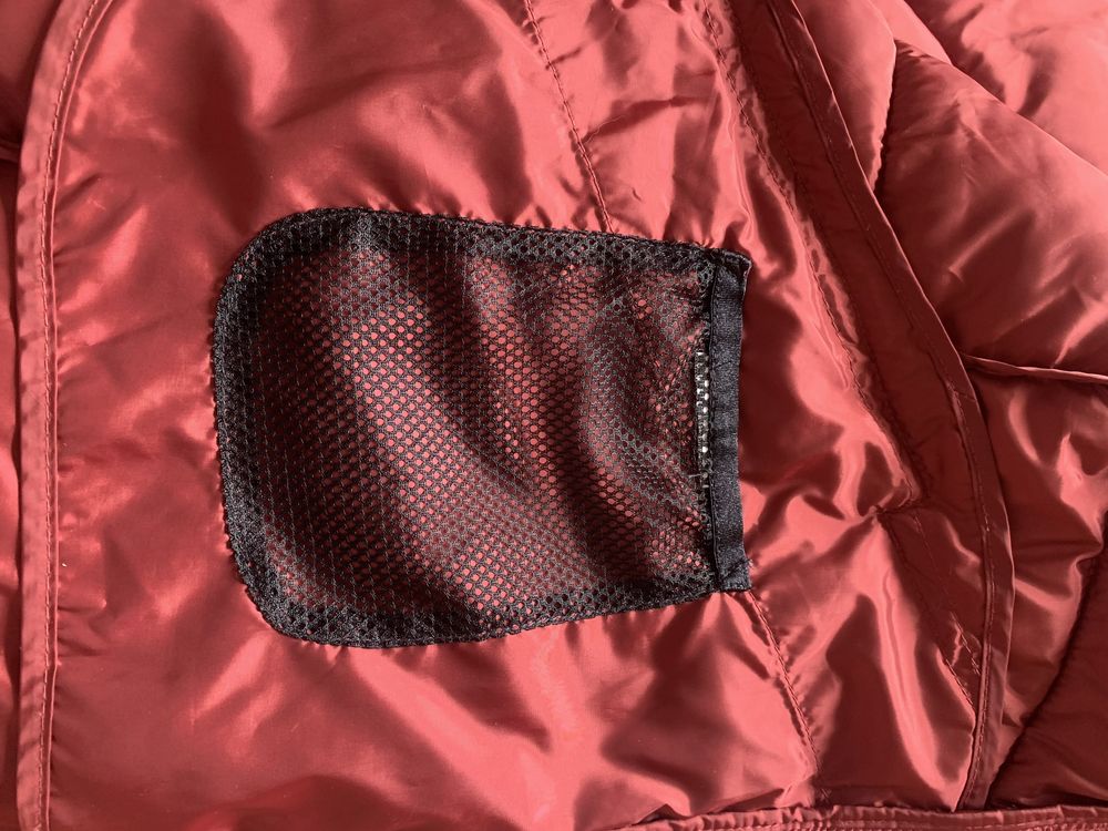 Куртка стеганая водонепроницаемая бордовая gerry weber p.xl-2xl