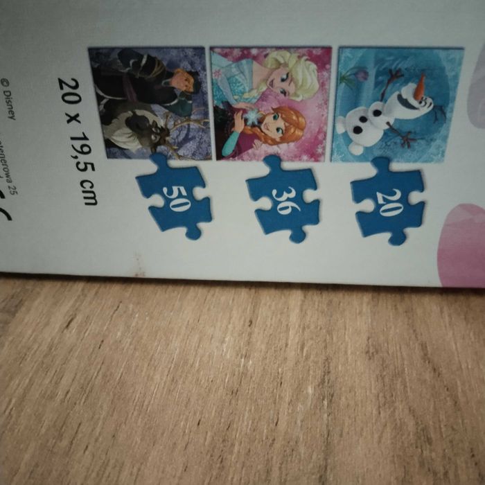 Puzzle Trefl Disney Frozen 4+ (3 in 1)